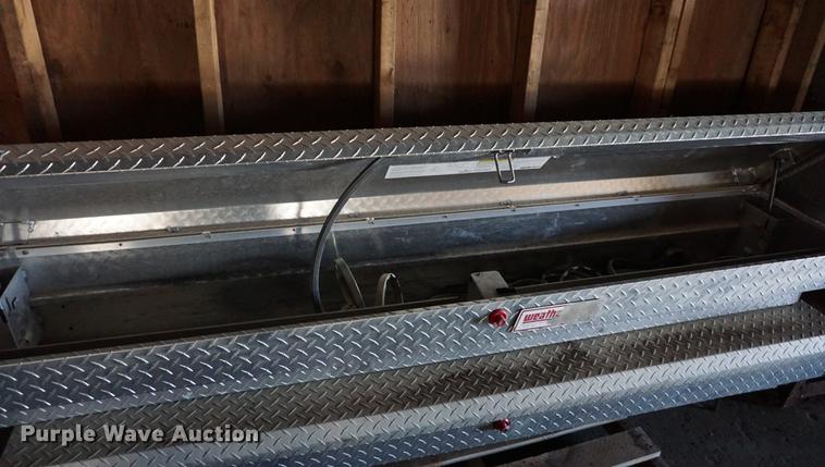 image for item DS9361 (2) aluminum tread plate bed rail toolboxes