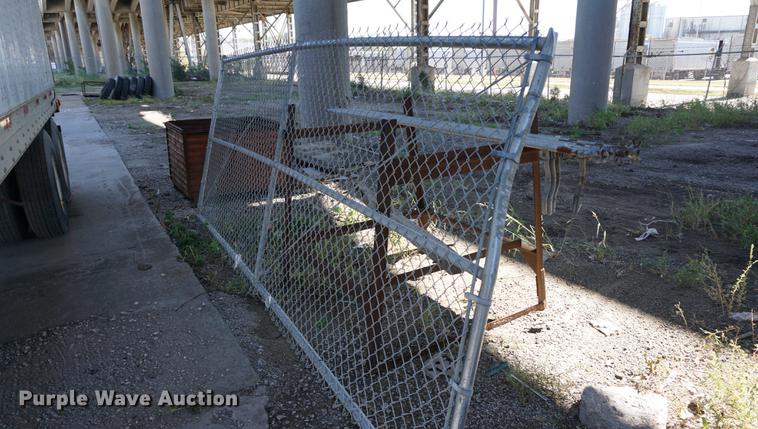 image for item DS9366 (3) chain link fence gates
