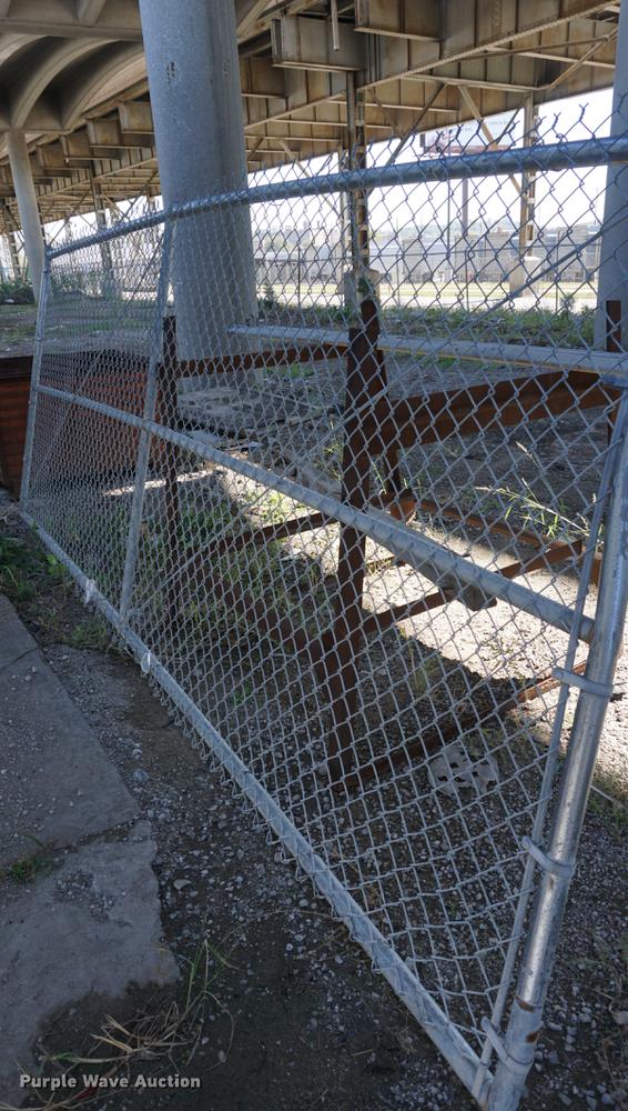 image for item DS9366 (3) chain link fence gates