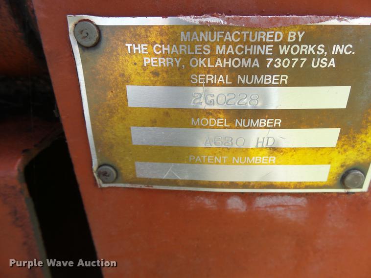 image for item DT9966 Ditch Witch 6510 cable plow