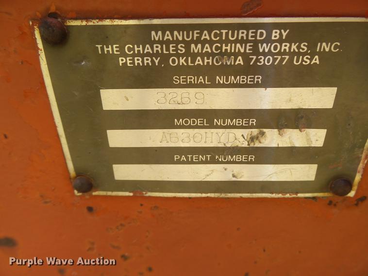 image for item DT9967 Ditch Witch 6510 cable plow