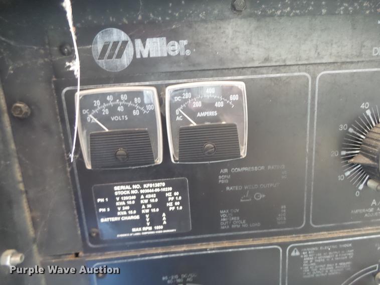 image for item DT9986 Miller Air Pak AC/DC welder/generator