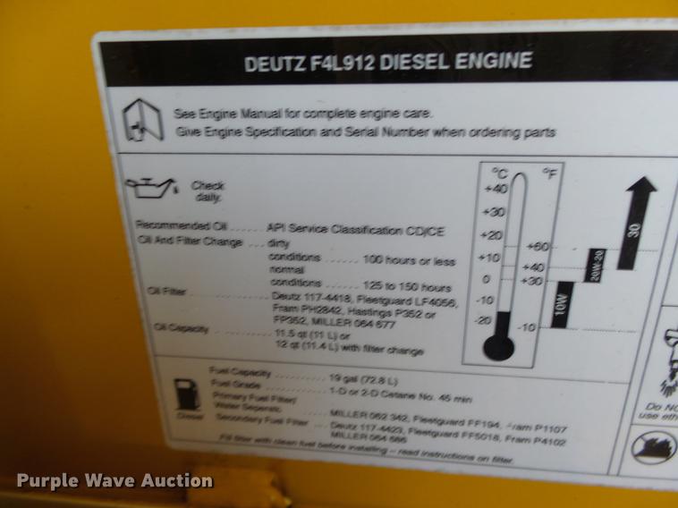image for item DT9986 Miller Air Pak AC/DC welder/generator