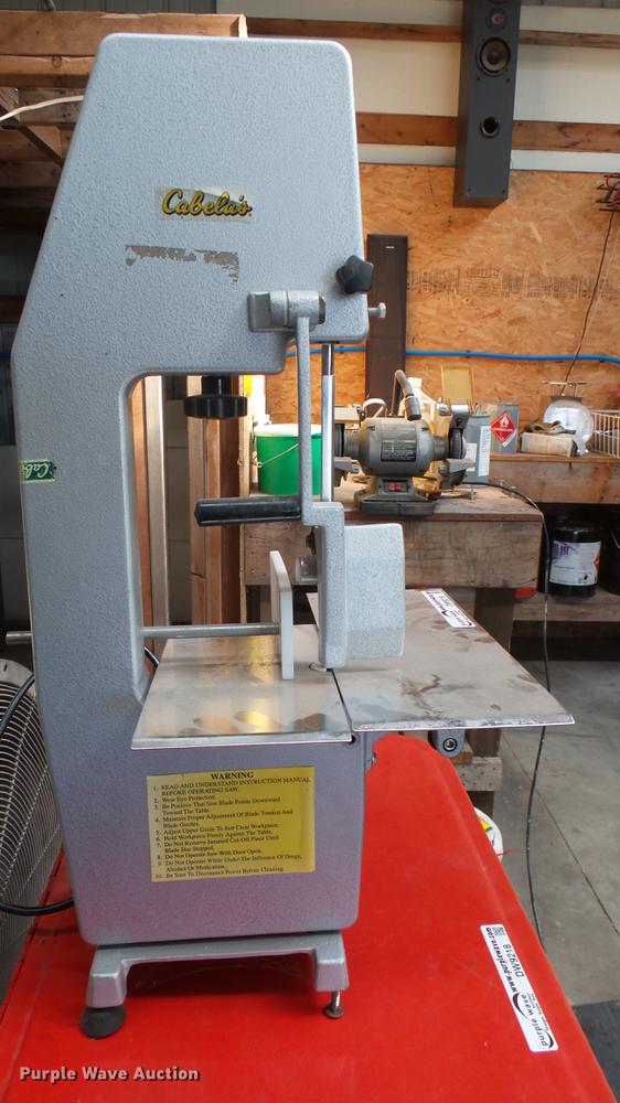 Cabelas Butcher bandsaw in Newton, KS Item DW9219 sold Purple Wave
