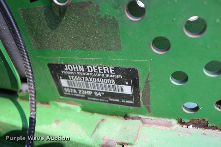 image for item DW9980 John Deere 657A lawn mower