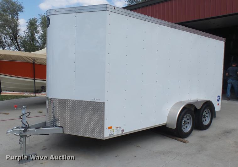 image for item EB9338 2016 Wells Cargo enclosed cargo trailer
