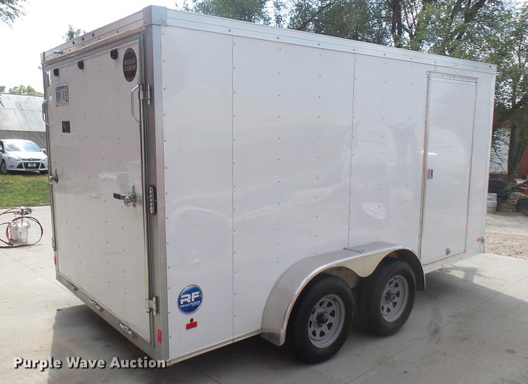 image for item EB9338 2016 Wells Cargo enclosed cargo trailer