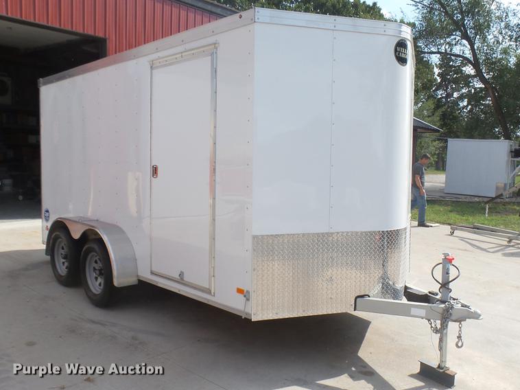 image for item EB9338 2016 Wells Cargo enclosed cargo trailer