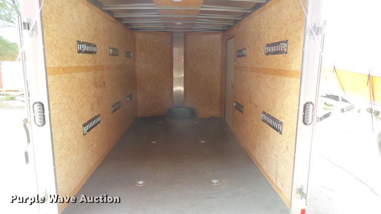 image for item EB9338 2016 Wells Cargo enclosed cargo trailer