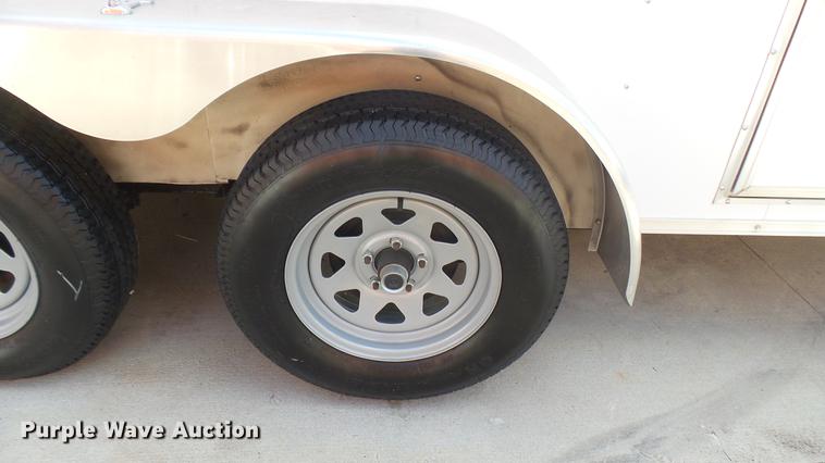 image for item EB9338 2016 Wells Cargo enclosed cargo trailer