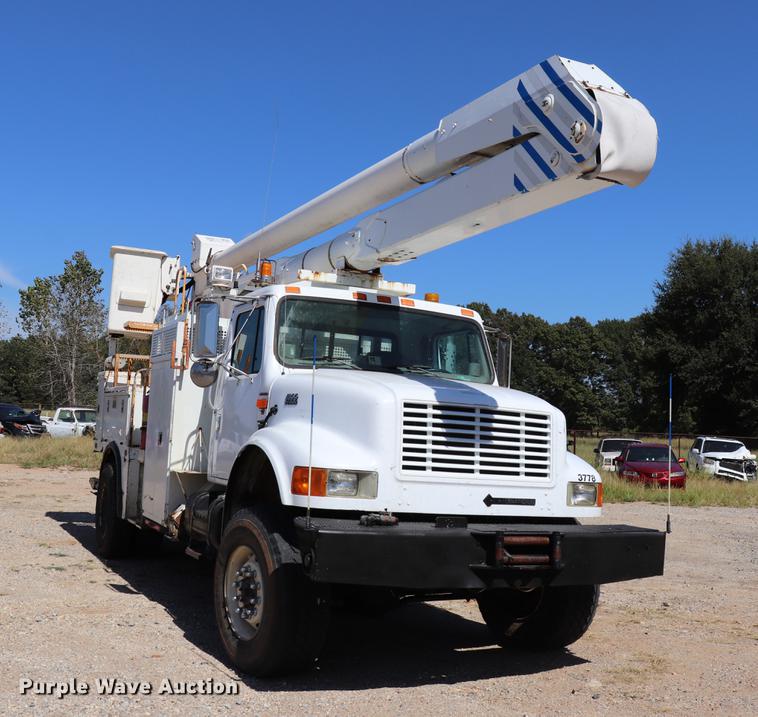 image for item ED9580 2001 International 4800 bucket truck