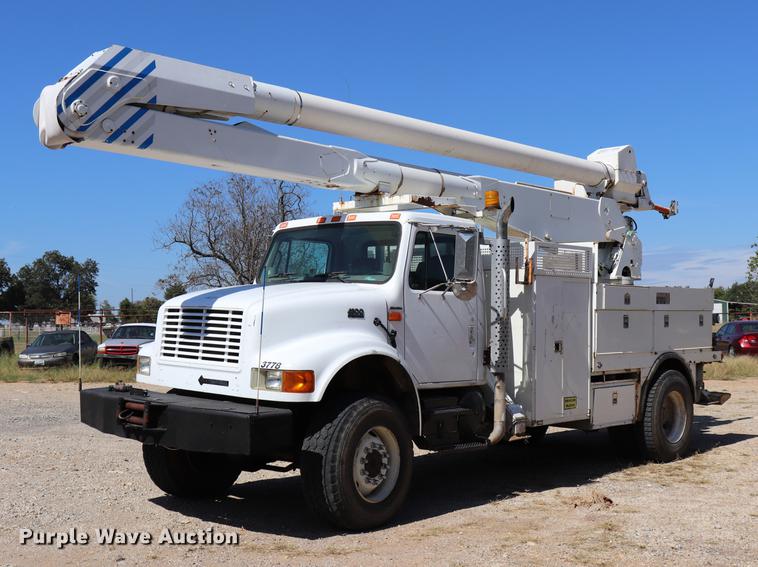 image for item ED9580 2001 International 4800 bucket truck