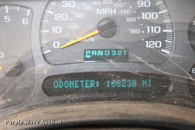 image for item ED9635 2003 Chevrolet Silverado 1500 Ext.Cab pickup truck