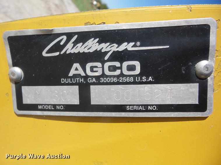 image for item K6346 2004 Challenger MT265 tractor