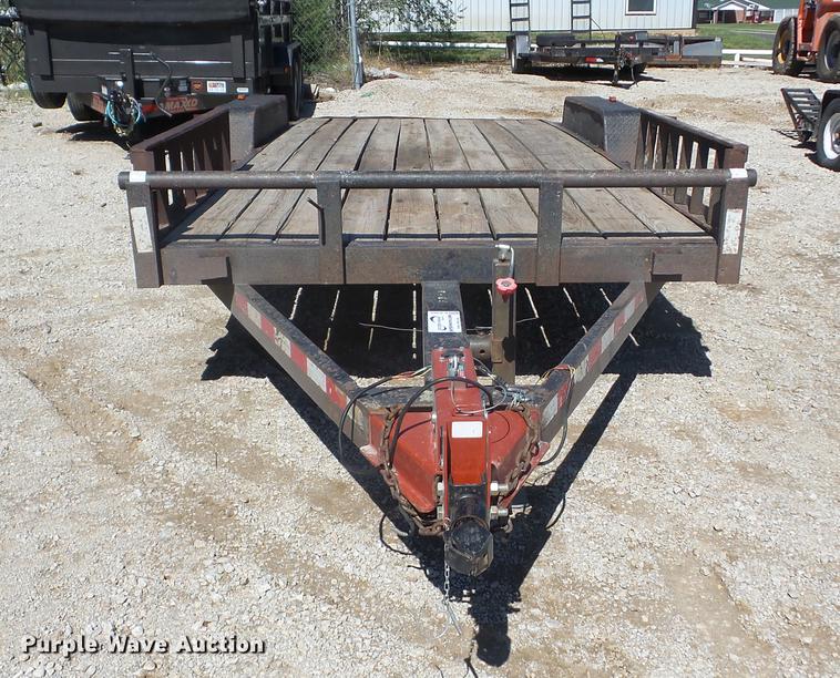 image for item K6365 2001 ACT utility trailer