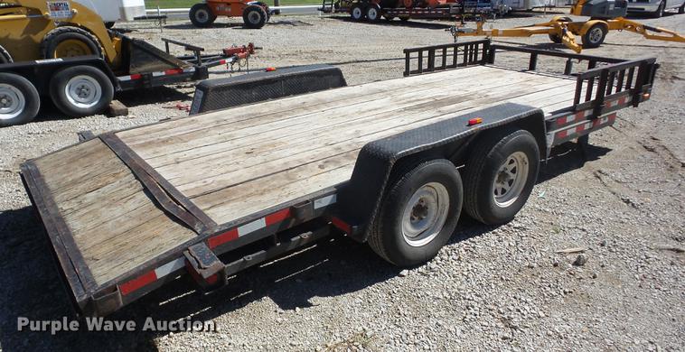 image for item K6365 2001 ACT utility trailer