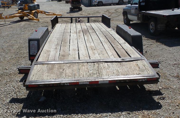 image for item K6365 2001 ACT utility trailer