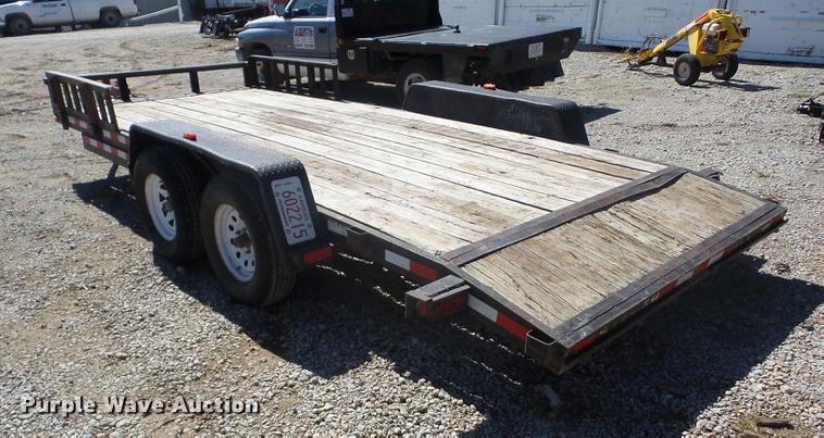 image for item K6365 2001 ACT utility trailer