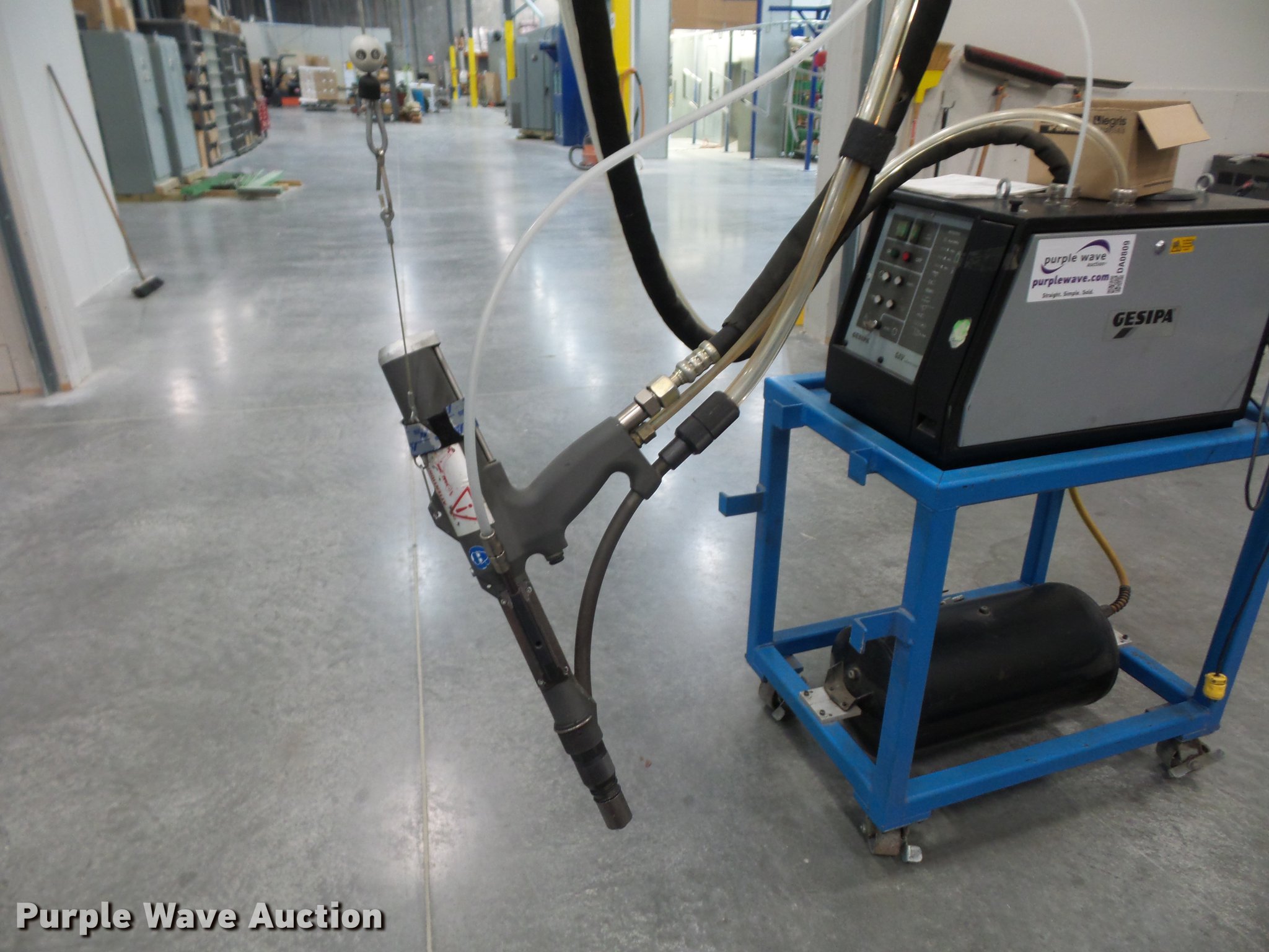 Gesipa 7000 automatic rivet machine in Kansas City, MO Item DA0809