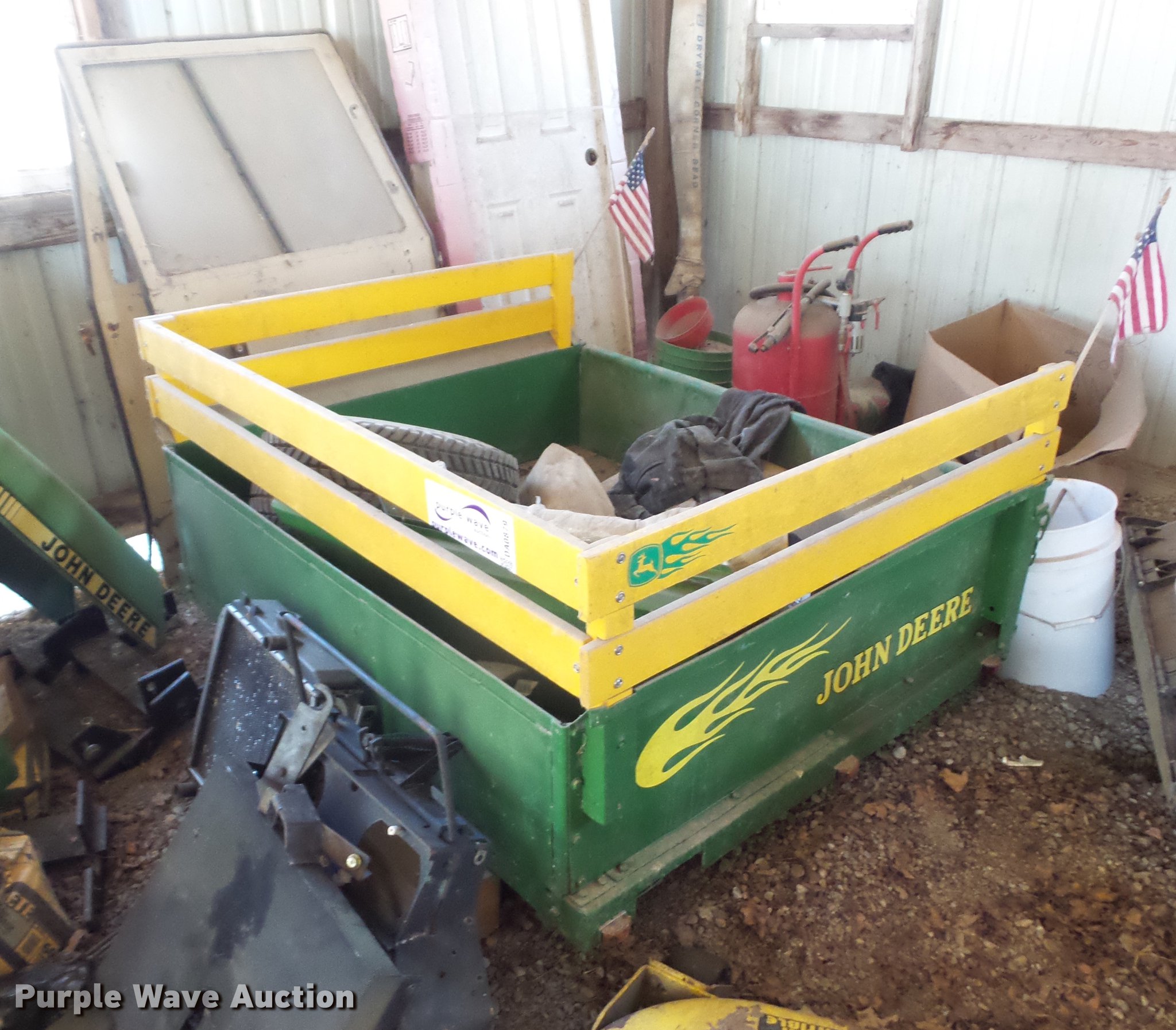 Cushman Truckster dump bed in Clinton, MO Item DA0879 sold Purple Wave