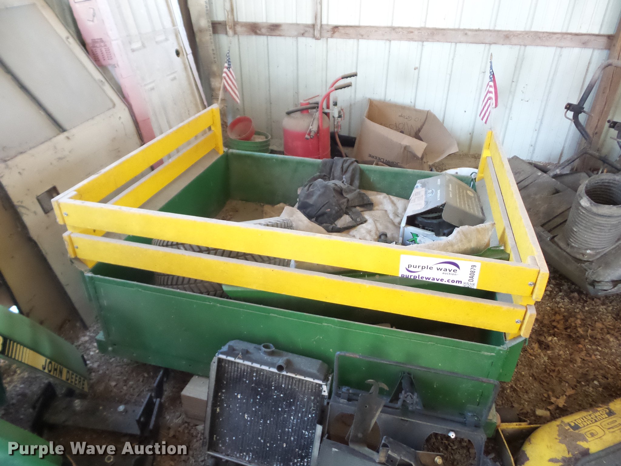 Cushman Truckster dump bed in Clinton, MO Item DA0879 sold Purple Wave