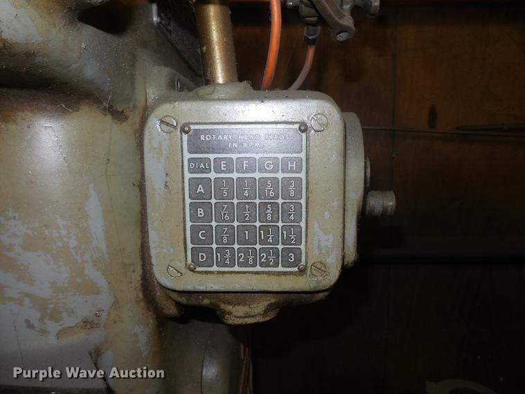 image for item DA0775 Rotary head milling machine