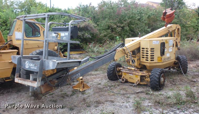 image for item DA0803 Grove AMZ40BXT boom lift