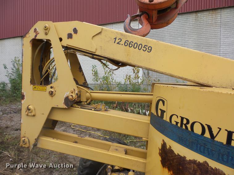 image for item DA0803 Grove AMZ40BXT boom lift