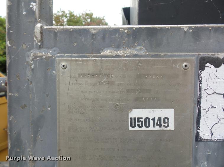 image for item DA0803 Grove AMZ40BXT boom lift