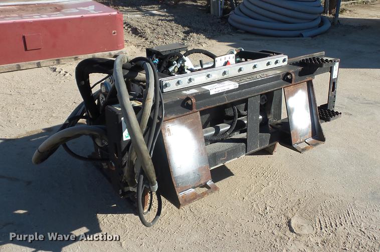 image for item DA0914 2008 Caterpillar PC210 skid steer planer