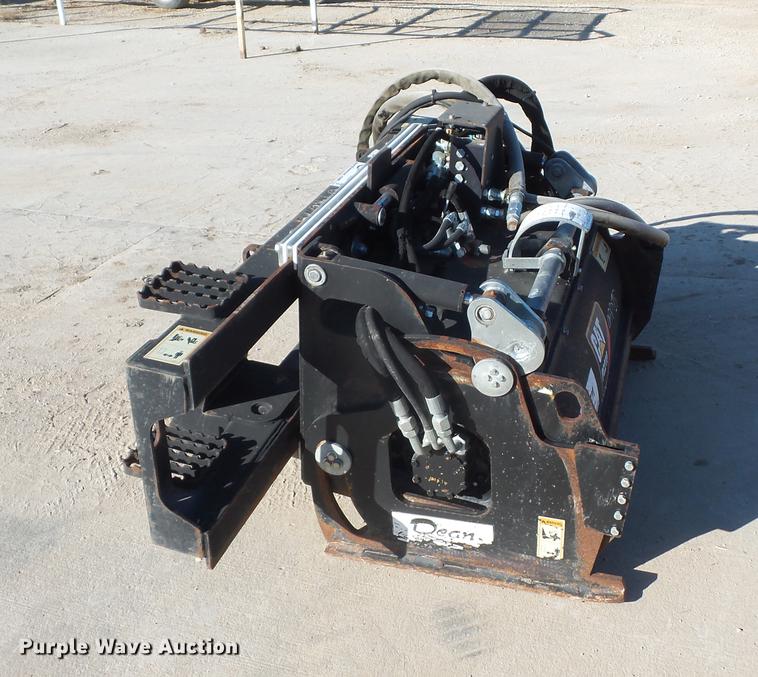 image for item DA0914 2008 Caterpillar PC210 skid steer planer