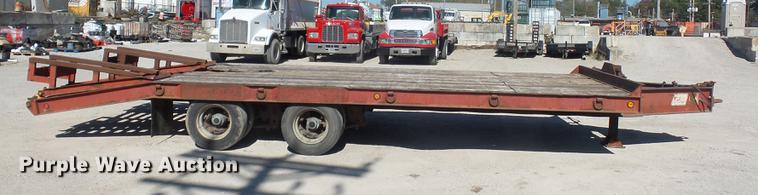 image for item DA0951 1993 CZ Engineering equipment trailer