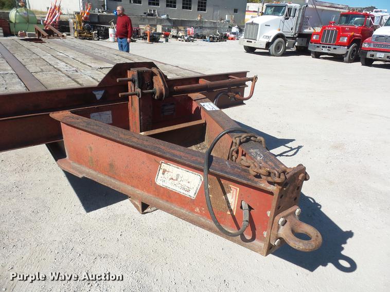 image for item DA0951 1993 CZ Engineering equipment trailer