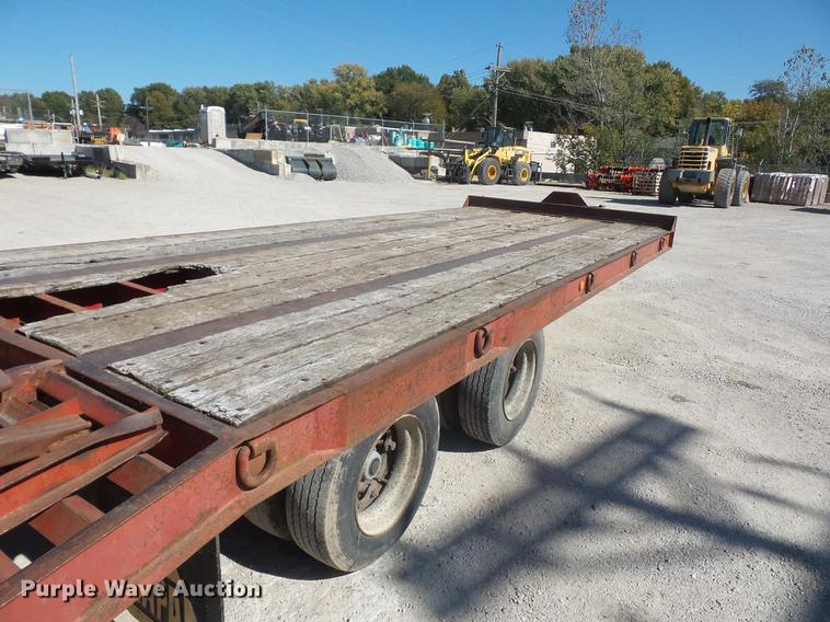image for item DA0951 1993 CZ Engineering equipment trailer