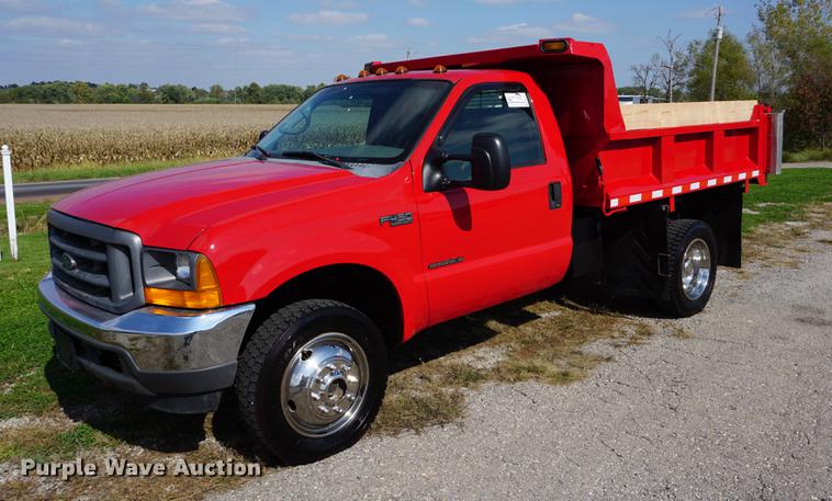 image for item DA1257 1999 Ford F450 Super Duty dump truck