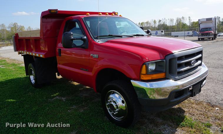 image for item DA1257 1999 Ford F450 Super Duty dump truck