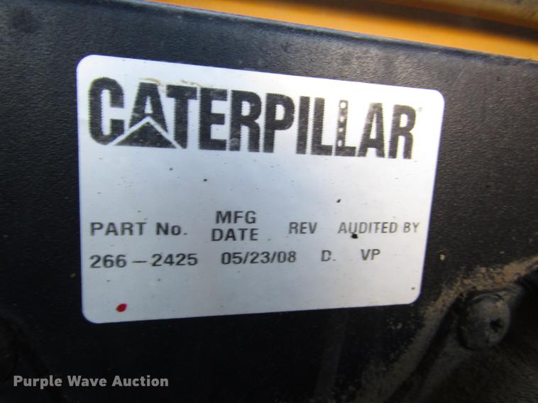 image for item DA3183 2008 Caterpillar 277C skid steer