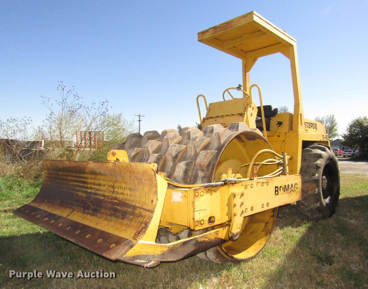 image for item DA3185 2000 Bomag BW172PDB single drum roller