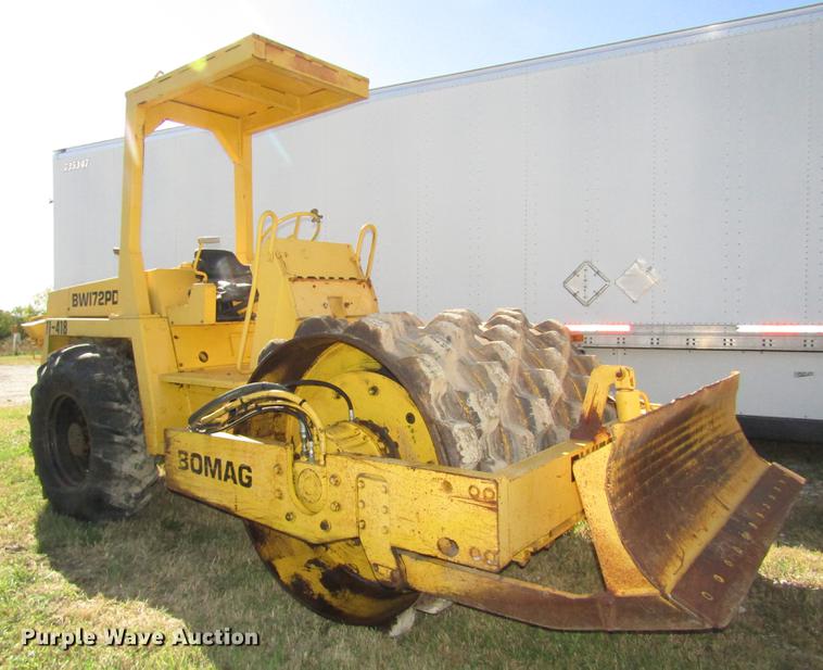 image for item DA3185 2000 Bomag BW172PDB single drum roller