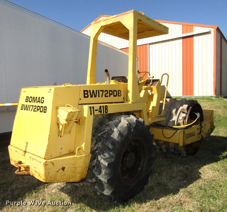 image for item DA3185 2000 Bomag BW172PDB single drum roller