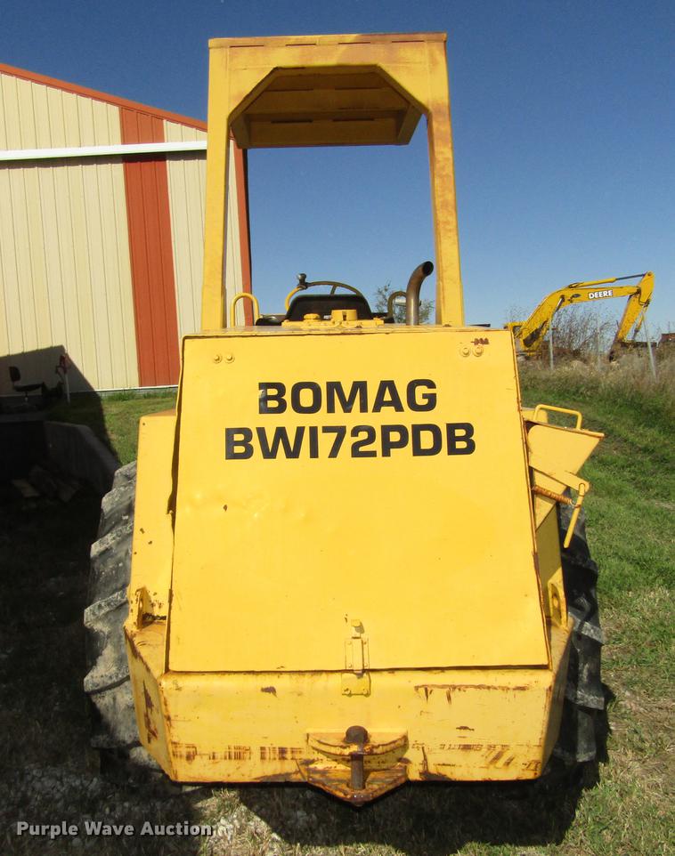 image for item DA3185 2000 Bomag BW172PDB single drum roller