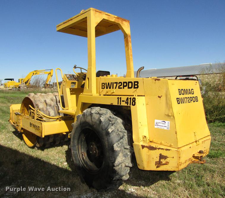 image for item DA3185 2000 Bomag BW172PDB single drum roller