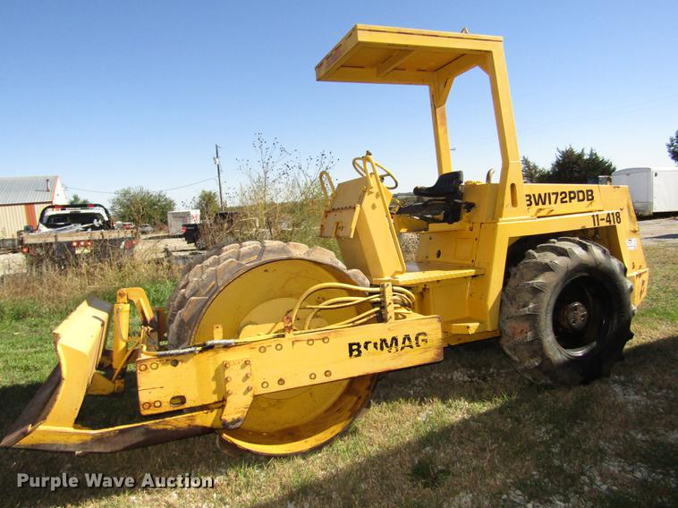 image for item DA3185 2000 Bomag BW172PDB single drum roller