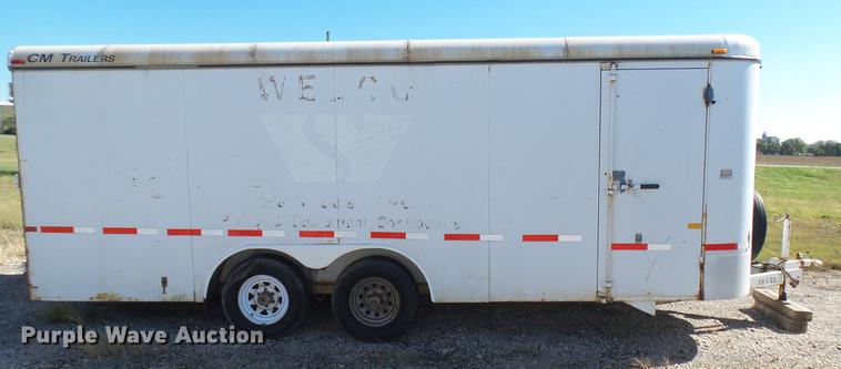 image for item DB3460 2001 CM enclosed cargo trailer