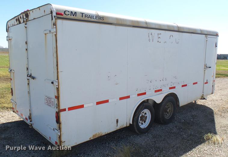 image for item DB3460 2001 CM enclosed cargo trailer