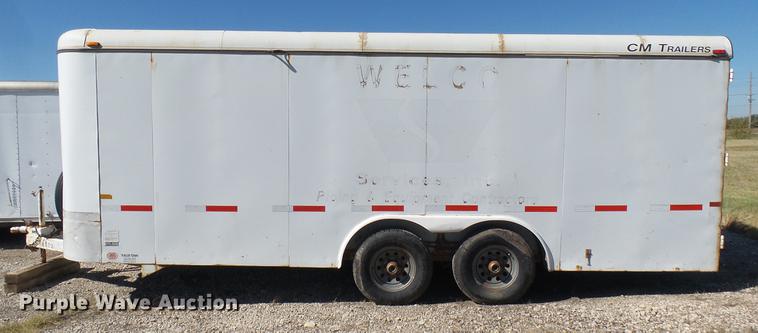 image for item DB3460 2001 CM enclosed cargo trailer
