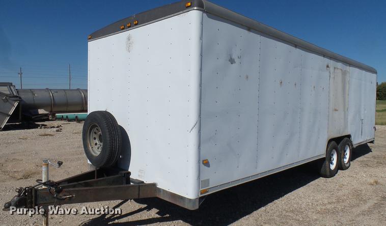 image for item DB3461 1994 Wells Cargo enclosed cargo trailer