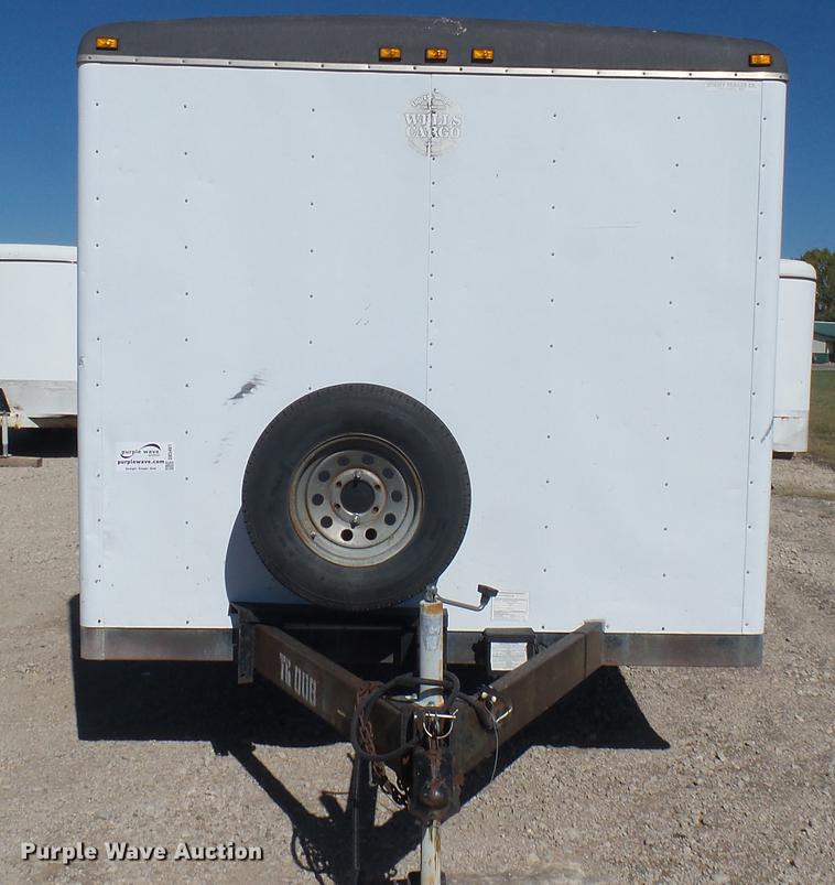 image for item DB3461 1994 Wells Cargo enclosed cargo trailer