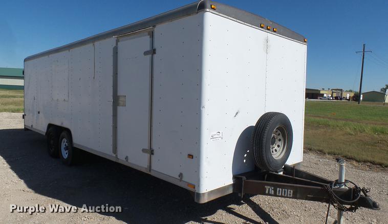 image for item DB3461 1994 Wells Cargo enclosed cargo trailer