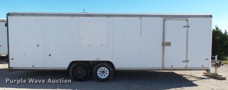 image for item DB3461 1994 Wells Cargo enclosed cargo trailer